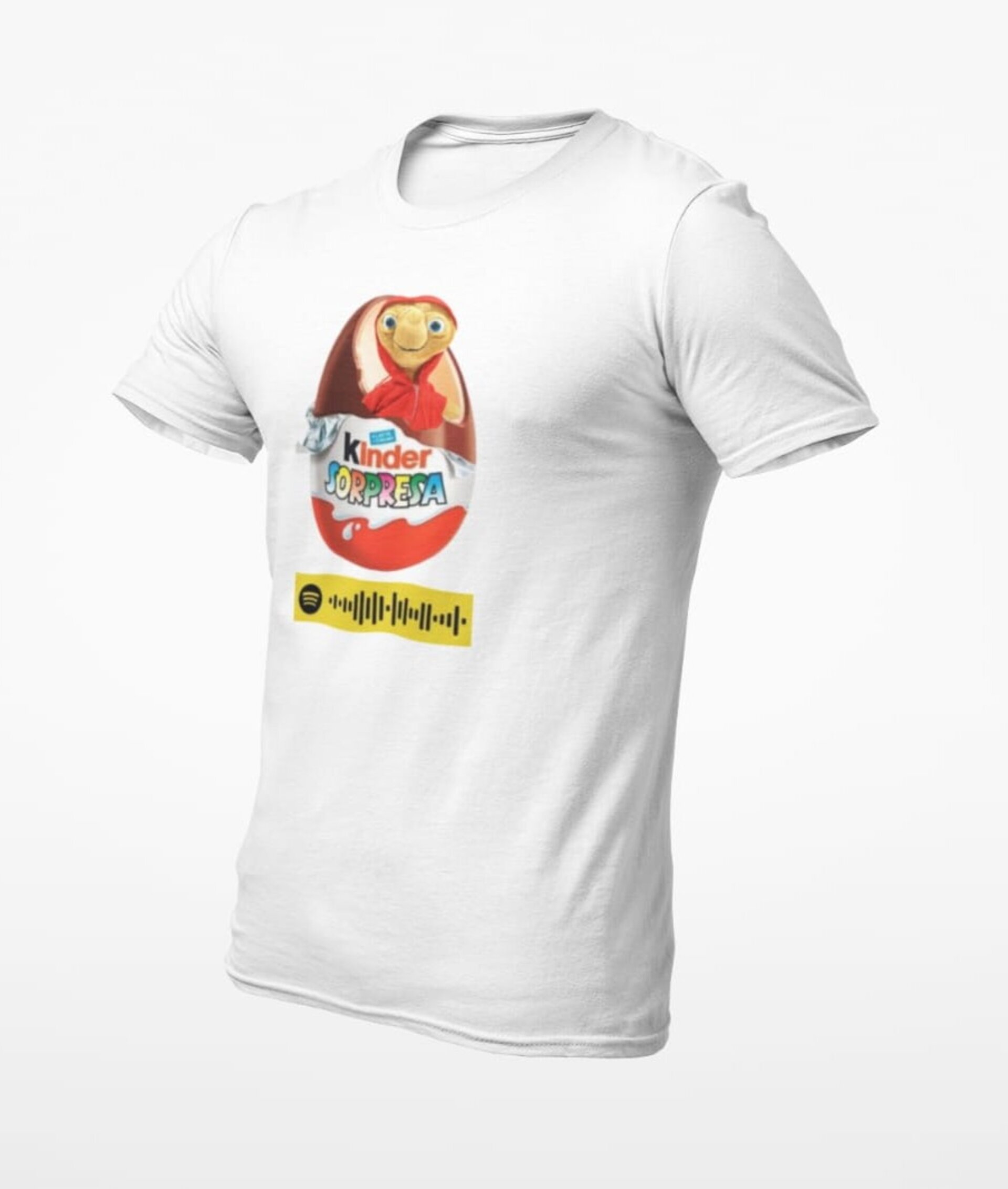 Camiseta huevo kinder con extraterrestre - 2